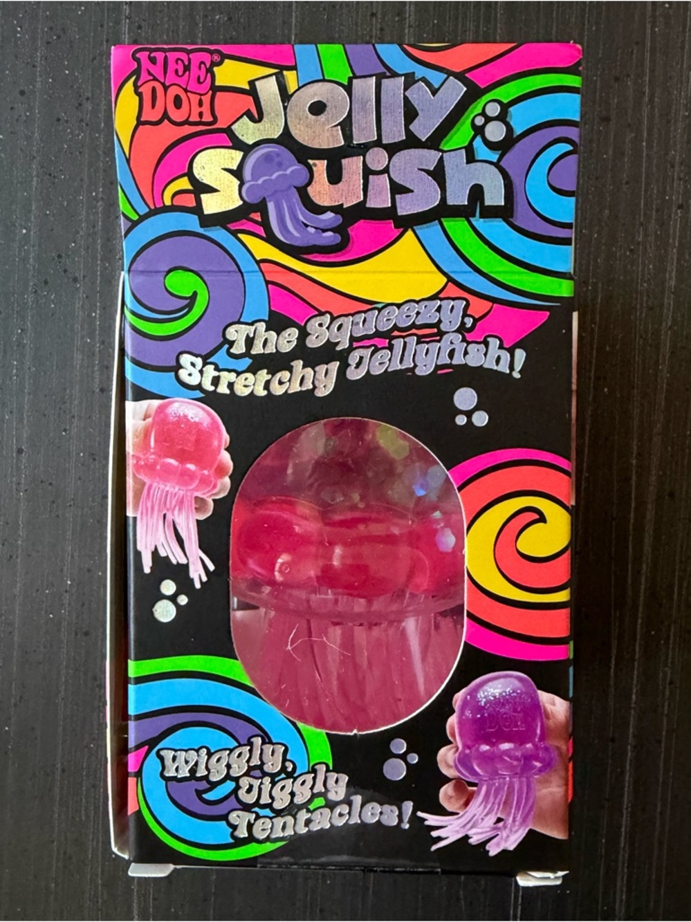Nee Doh Jolly Squish Super Solid Squish - Pink - Picture 3 of 3